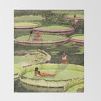 Valley of the Lily Throw Blanket Gallery Image 2