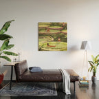 Valley of the Lily Wood Wall Art Gallery Image 2