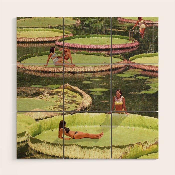 Valley of the Lily Wood Wall Art Gallery Image 1