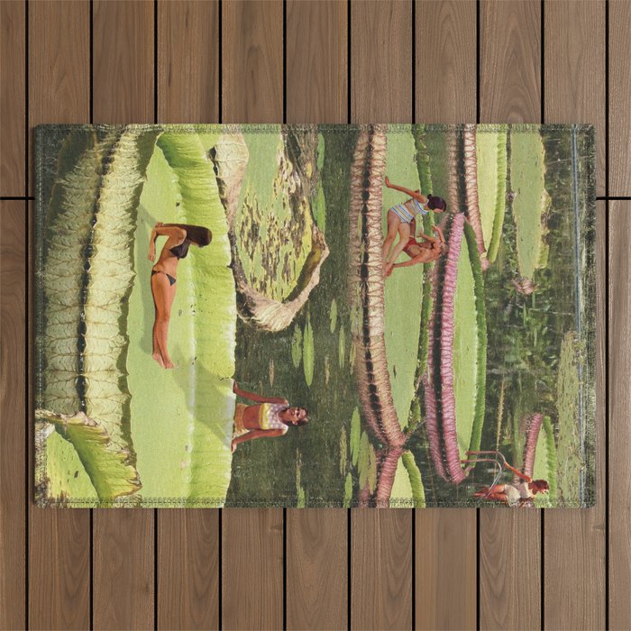 Valley of the Lily Outdoor Rug Gallery Image 1