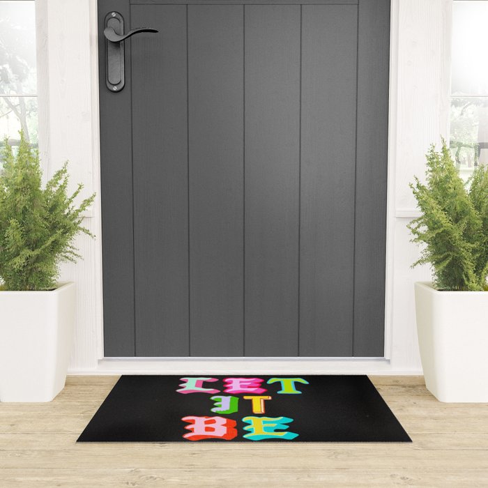 Let It Be Welcome Mat Gallery Image 3