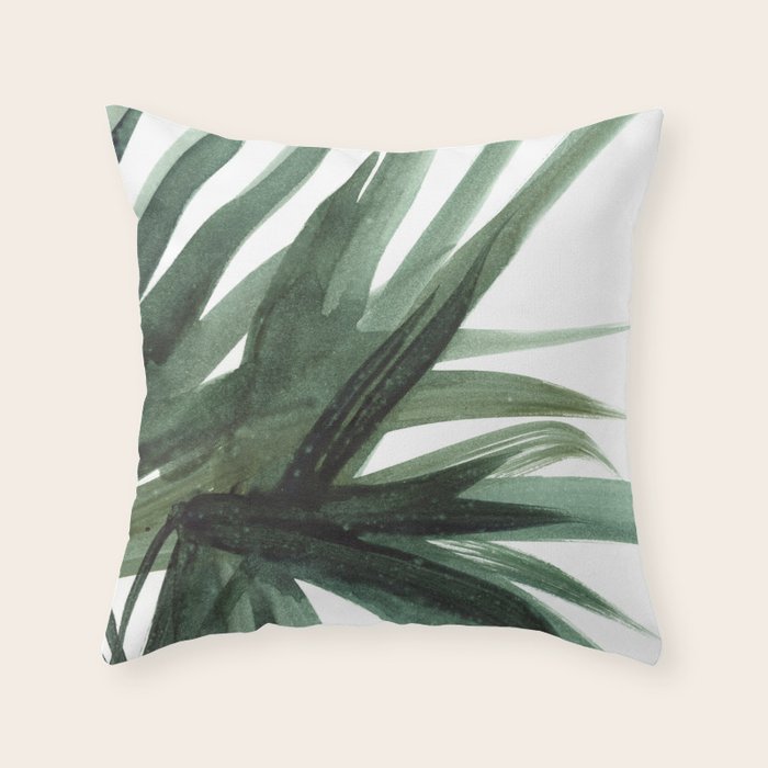 Palm Throw Pillow Gallery Image 1