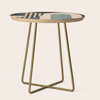 Abstract Geometric Shapes 165 Side Table Gallery Image 1