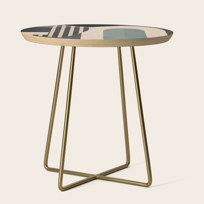 Abstract Geometric Shapes 165 Side Table Gallery Image 1