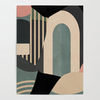 Abstract Geometric Shapes 165 Poster Gallery Image 4