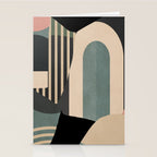 Abstract Geometric Shapes 165 Stationery Card Gallery Image 2