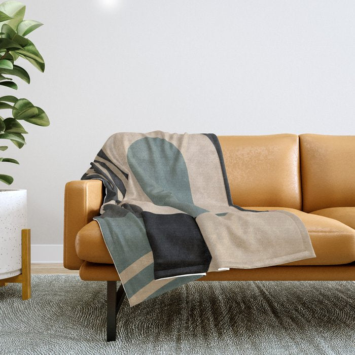 Abstract Geometric Shapes 165 Throw Blanket Gallery Image 1