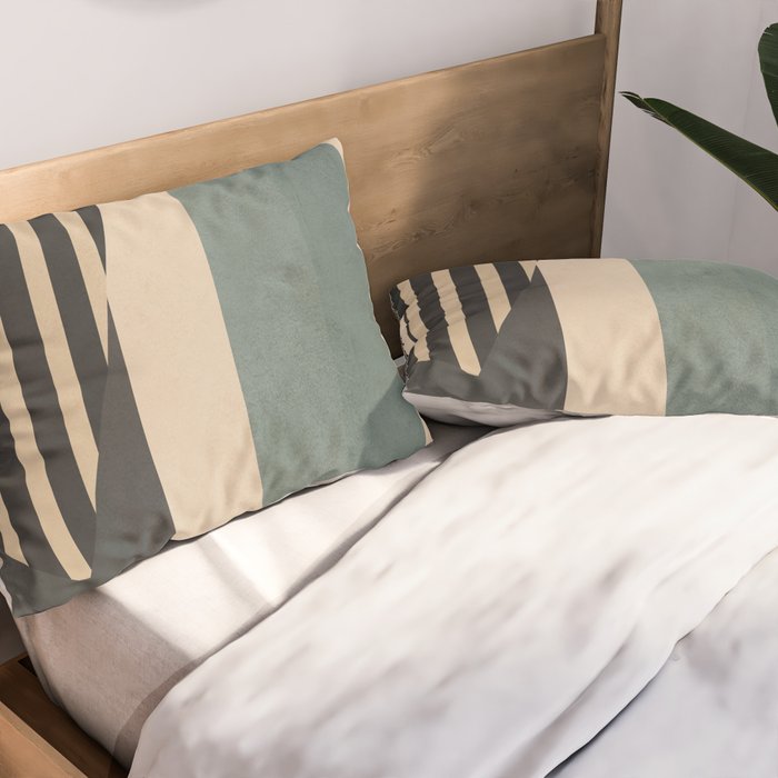 Abstract Geometric Shapes 165 Pillow Sham Gallery Image 2