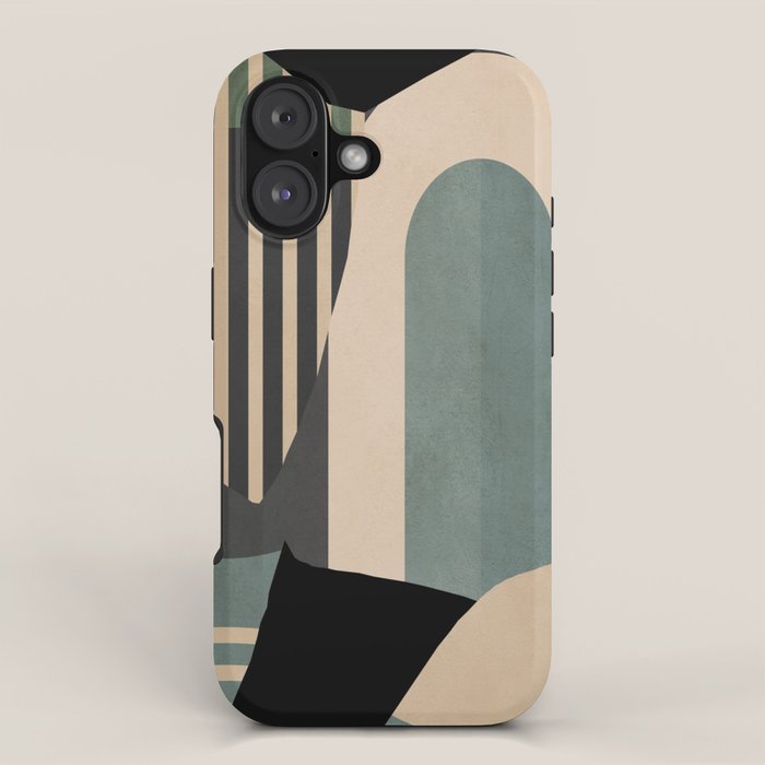 Abstract Geometric Shapes 165 iPhone Case Gallery Image 1