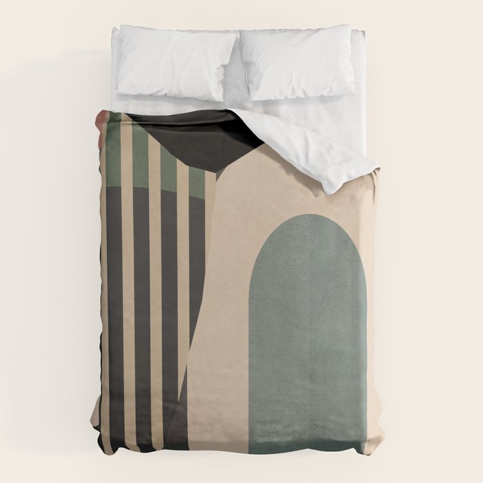Abstract Geometric Shapes 165 Duvet Cover Gallery Image 6