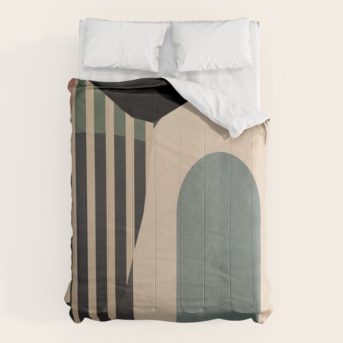 Abstract Geometric Shapes 165 Comforter Gallery Image 6
