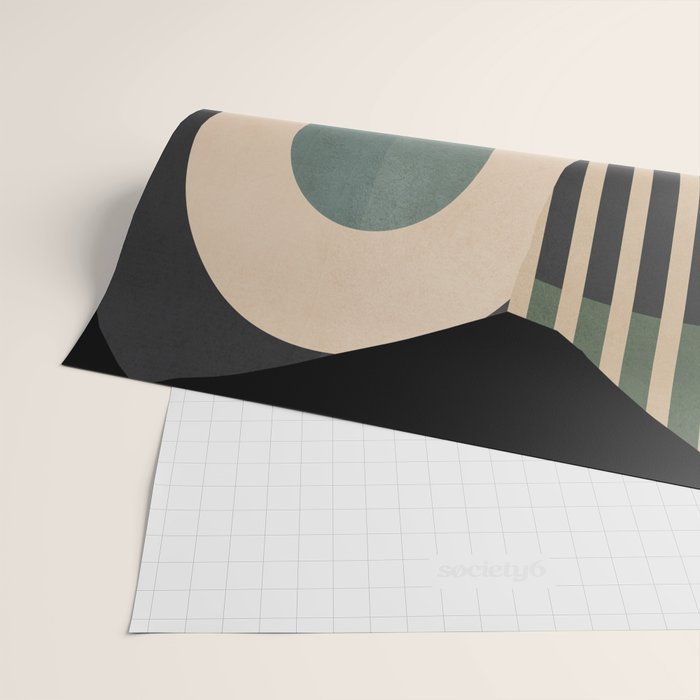 Abstract Geometric Shapes 165 Wrapping Paper Gallery Image 2