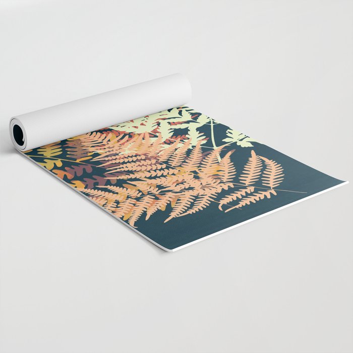 Autumn Fern Yoga Mat Gallery Image 2