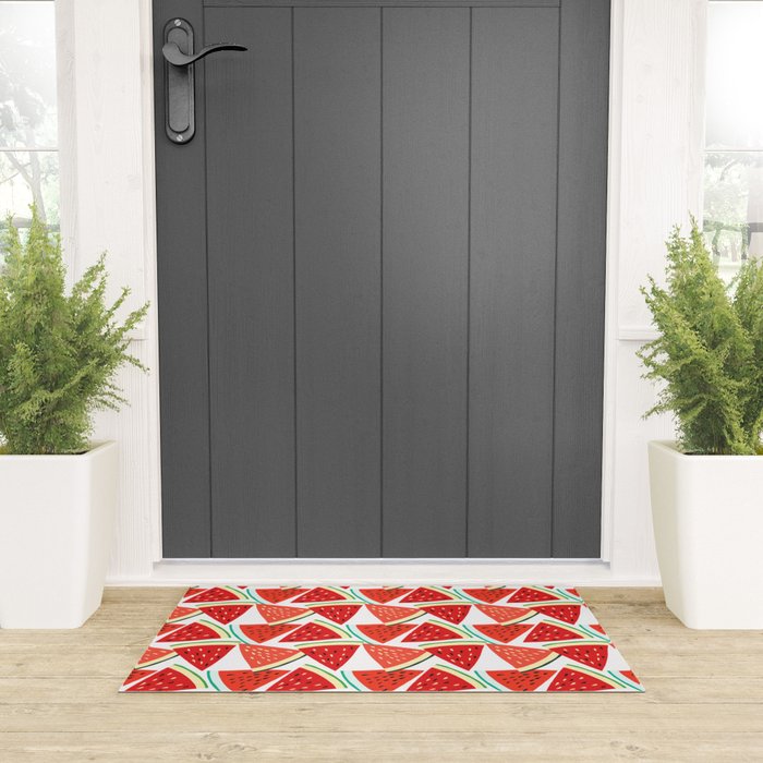 Sliced Watermelon Welcome Mat Gallery Image 3