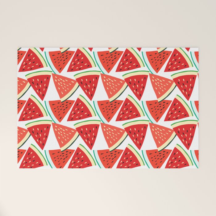 Sliced Watermelon Welcome Mat Gallery Image 1
