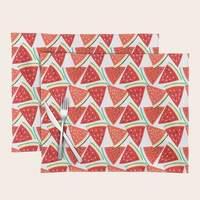 Sliced Watermelon Placemat Gallery Image 1