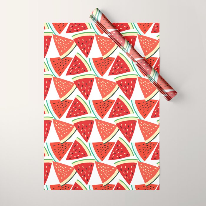 Sliced Watermelon Wrapping Paper Gallery Image 1
