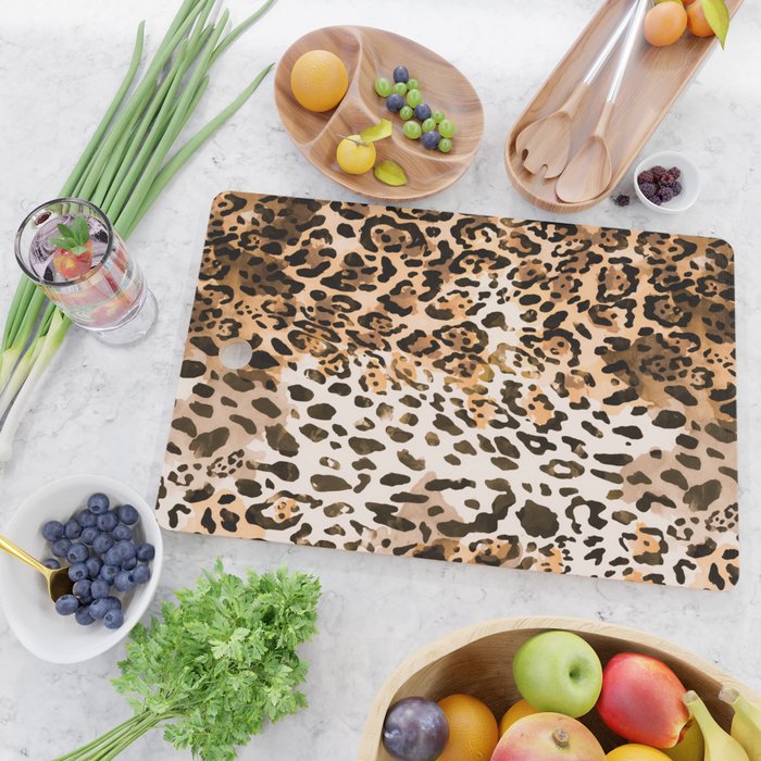 Pattern Leopard Cutting Board Gallery Image 2