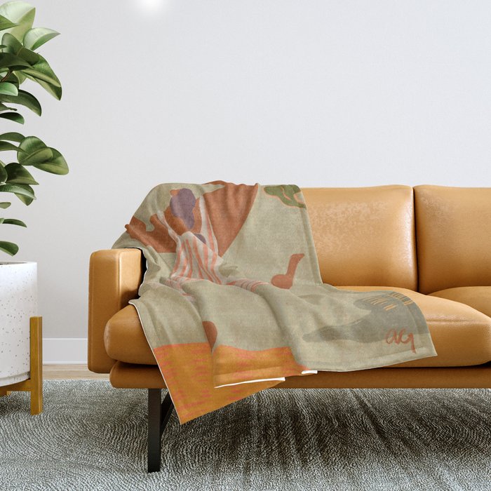 Look to the Sun Throw Blanket Gallery Image 1