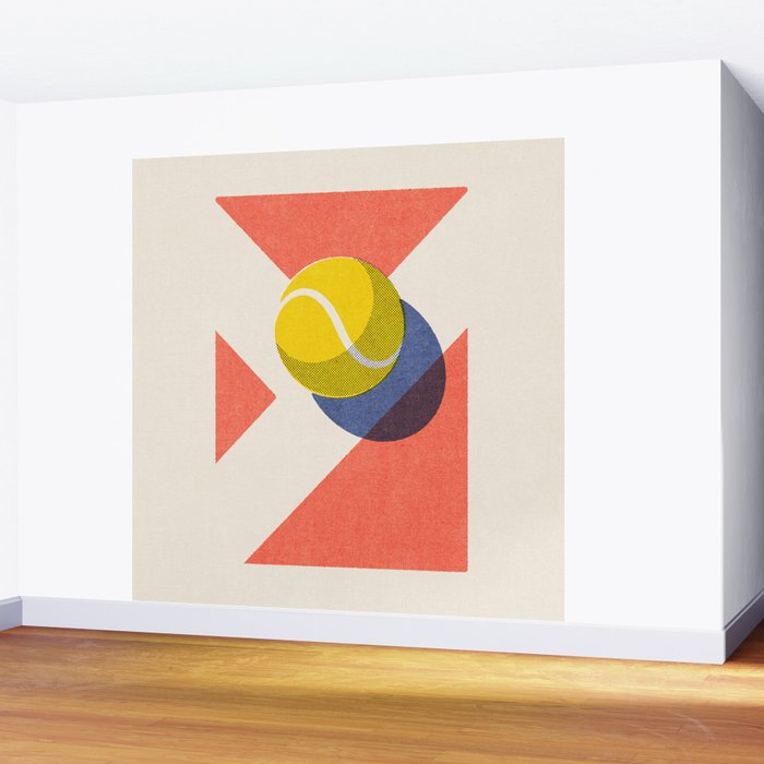 BALLS / Tennis - clay court II Wall Mural Gallery Image 2