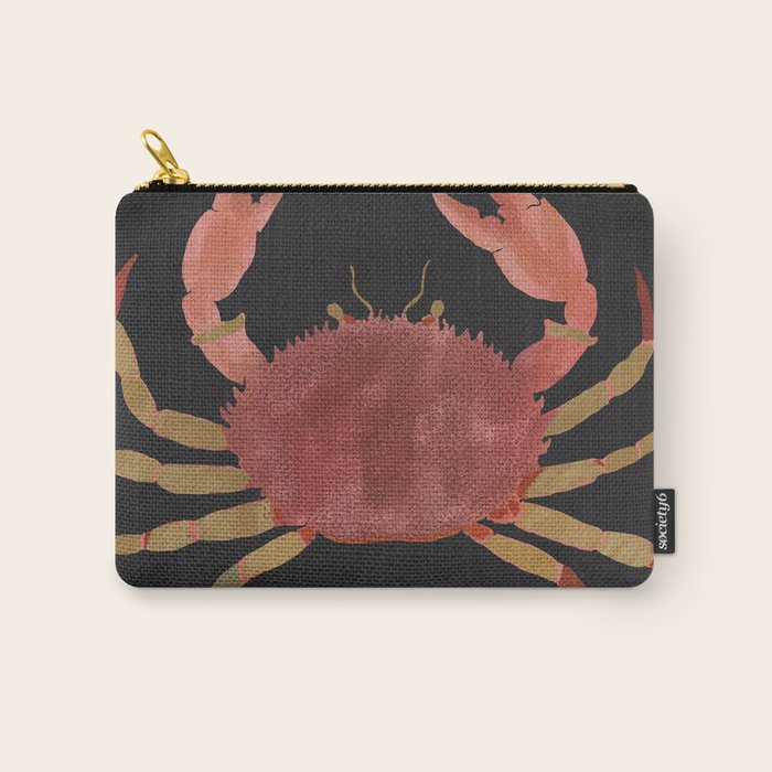 Minimalist Crab 3 Carry All Pouch Gallery Image 1