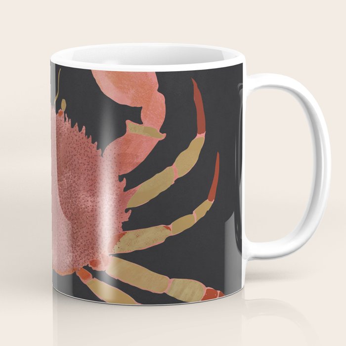 Minimalist Crab 3 Coffee Mug Gallery Image 1