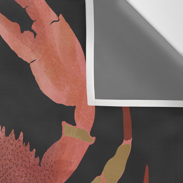 Minimalist Crab 3 Wall Tapestry Gallery Image 3