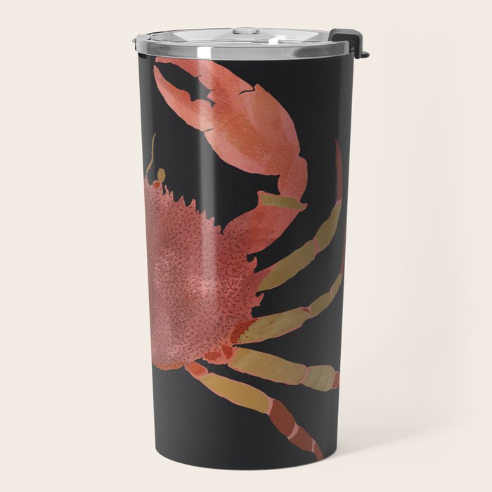 Minimalist Crab 3 Travel Mug Gallery Image 2
