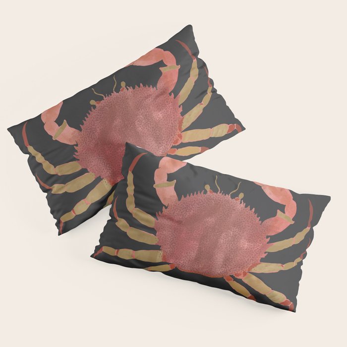 Minimalist Crab 3 Pillow Sham Gallery Image 2