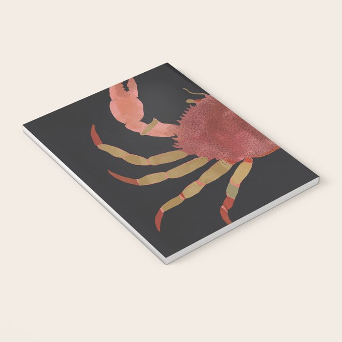 Minimalist Crab 3 Notebook Gallery Image 3