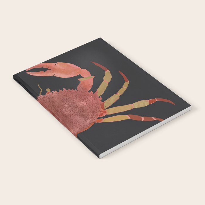 Minimalist Crab 3 Notebook Gallery Image 2