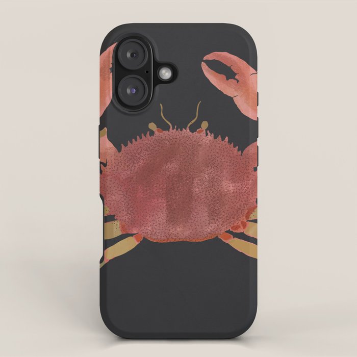 Minimalist Crab 3 iPhone Case Gallery Image 1