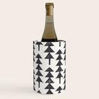 Linocut Forest Wine Chiller Gallery Image 1
