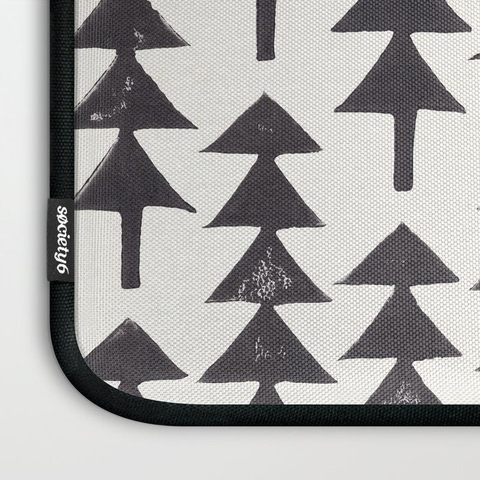 Linocut Forest Laptop Sleeve Gallery Image 3