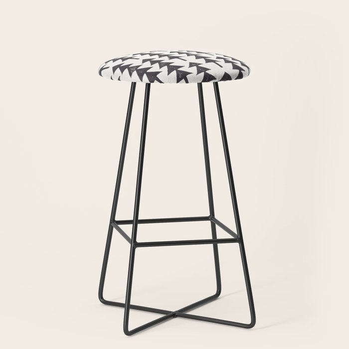 Linocut Forest Stool Gallery Image 1