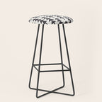 Linocut Forest Stool Gallery Image 1
