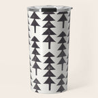 Linocut Forest Travel Mug Gallery Image 1
