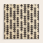 Linocut Forest Wood Wall Art Gallery Image 1