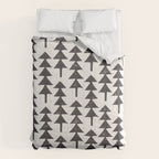 Linocut Forest Comforter Gallery Image 6