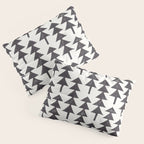 Linocut Forest Pillow Sham Gallery Image 3