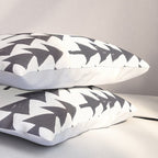 Linocut Forest Pillow Sham Gallery Image 3