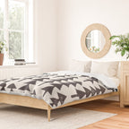 Linocut Forest Duvet Cover Gallery Image 2