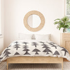 Linocut Forest Duvet Cover Gallery Image 3