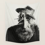 OLD MAN Wall Tapestry Gallery Image 4