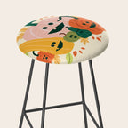 Cute scary pumpkins Stool Gallery Image 2