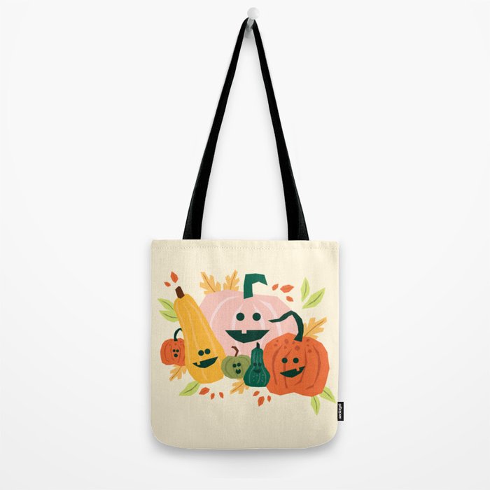 Cute scary pumpkins Tote Bag Gallery Image 2