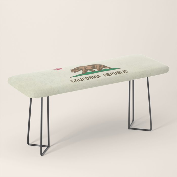 California Republic Flag Bench Gallery Image 1