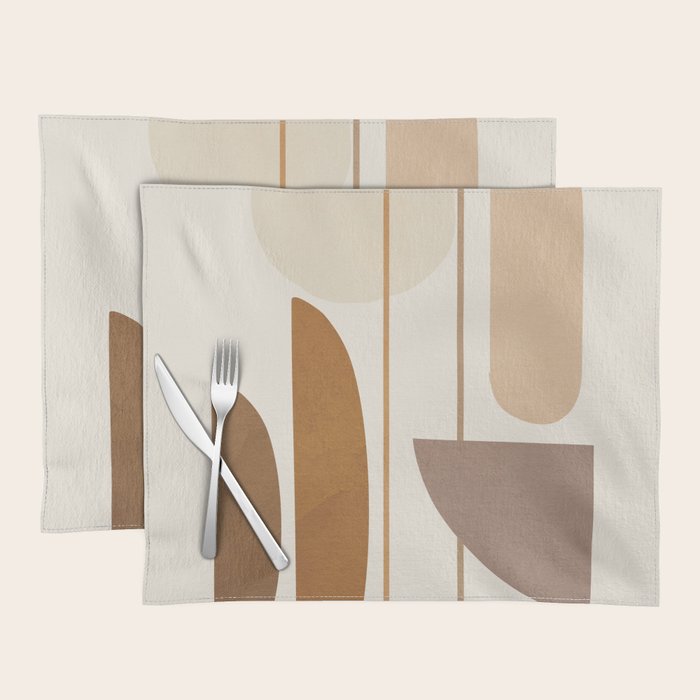 Abstract Minimal Art 07 Placemat Gallery Image 1
