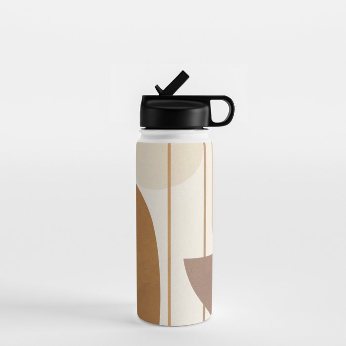 Abstract Minimal Art 07 Water Bottle Gallery Image 1