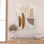 Abstract Minimal Art 07 Wall Tapestry Gallery Image 2
